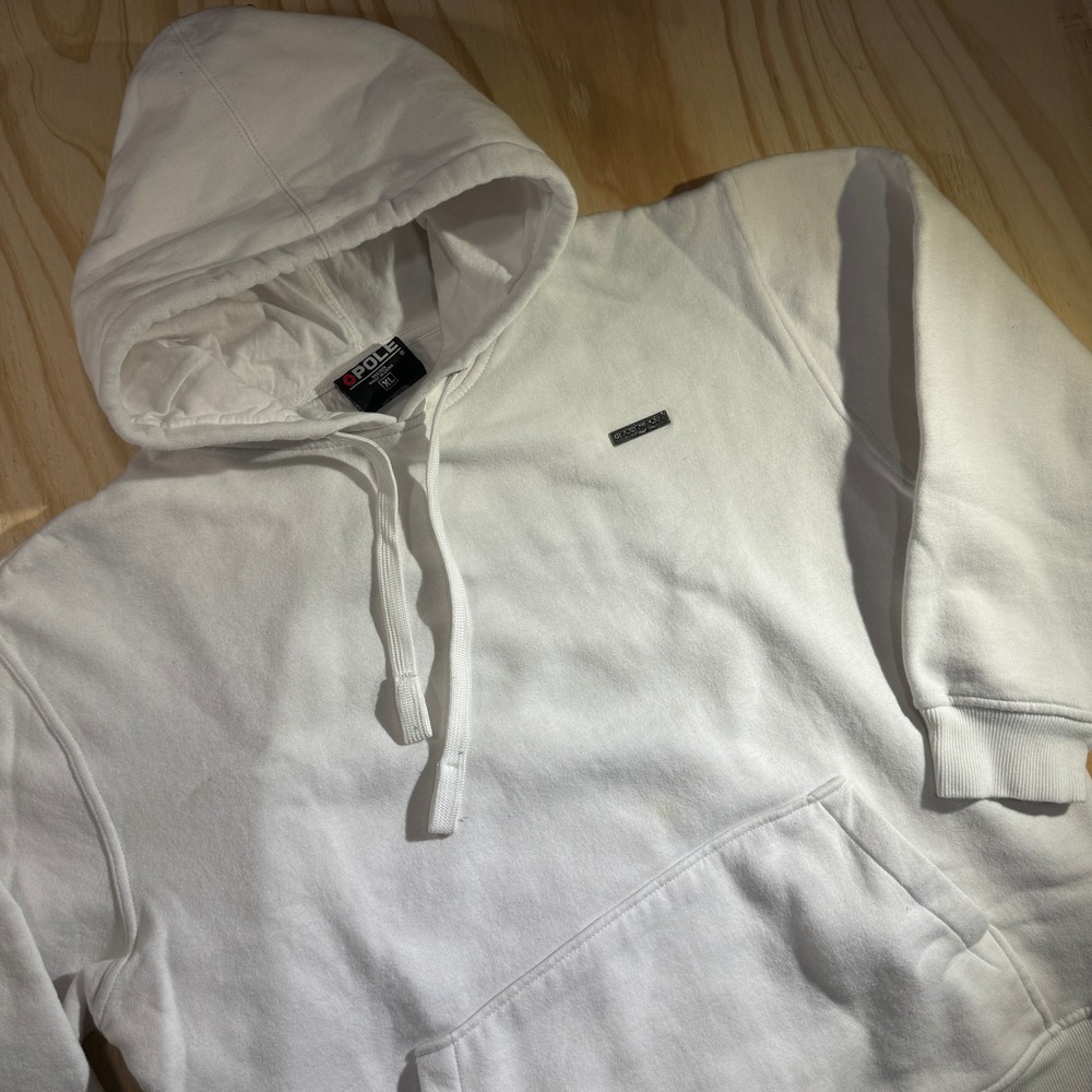 Southpole Men's Authentic Collection Pullover Hoodie White Streetwear Size XL
